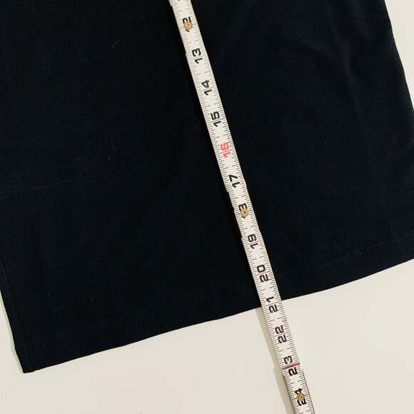 Mademe Black Sleeveless Tank Top W/ Zipper Pocket Front Detail Medium NWOT - Picture 5 of 9